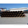 S275 S355 ST45 ST52 Spiral Welded Steel Pipe